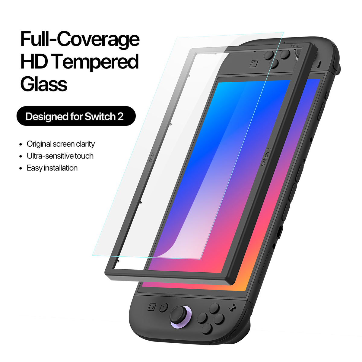 Switch 2 3-in-1 Bundle — Case + Screen Protector + Storage Bag