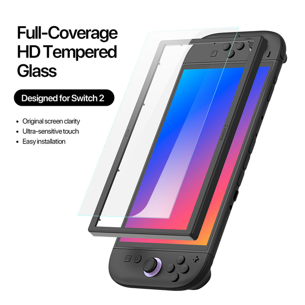 Switch 2 3-in-1 Bundle — Case + Screen Protector + Storage Bag