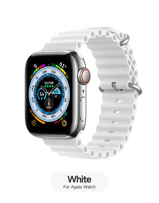 Armor Series Apple Watch Strap — Magnetic Silicone Band for Workout & Daily Wear