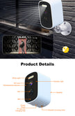 2.5K 5MP Magnetic Wireless Smart Surveillance Camera | 4000mAh Battery