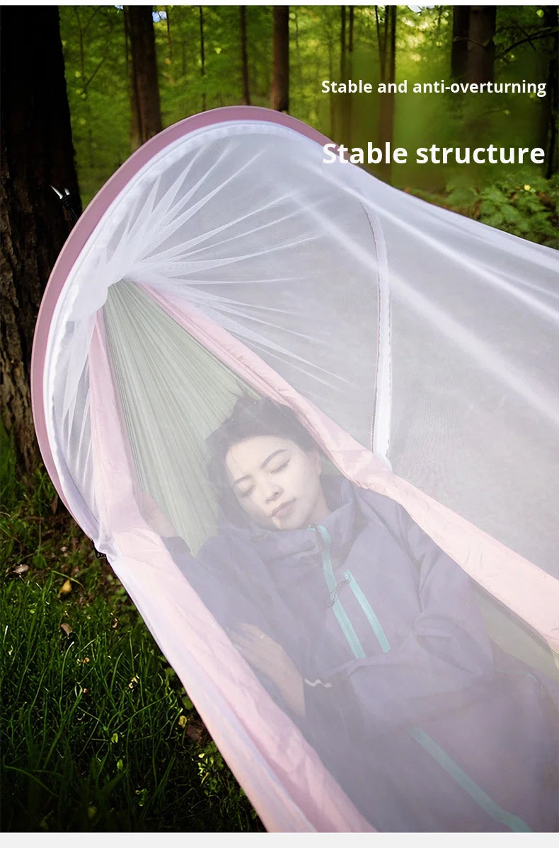 Anti-Mosquito Hammock Swing with Stand