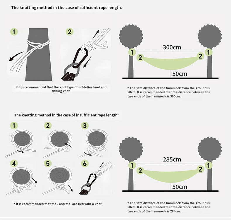 Anti-Mosquito Hammock Swing with Stand
