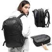 The 60L Travel Pack — Waterproof Oxford · Internal Frame · Anti-Theft