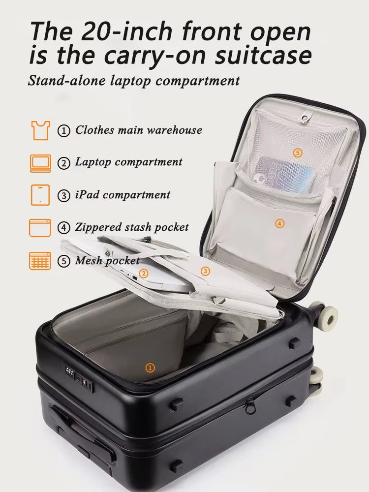Gettbetter Front-Opening Suitcase | 20