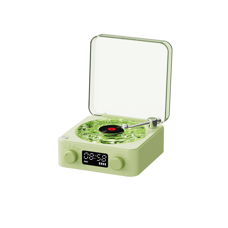 Creative Santa Claus Bluetooth Speaker Listening to Sea White Gift