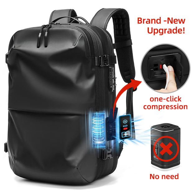The 60L Travel Pack — Waterproof Oxford · Internal Frame · Anti-Theft
