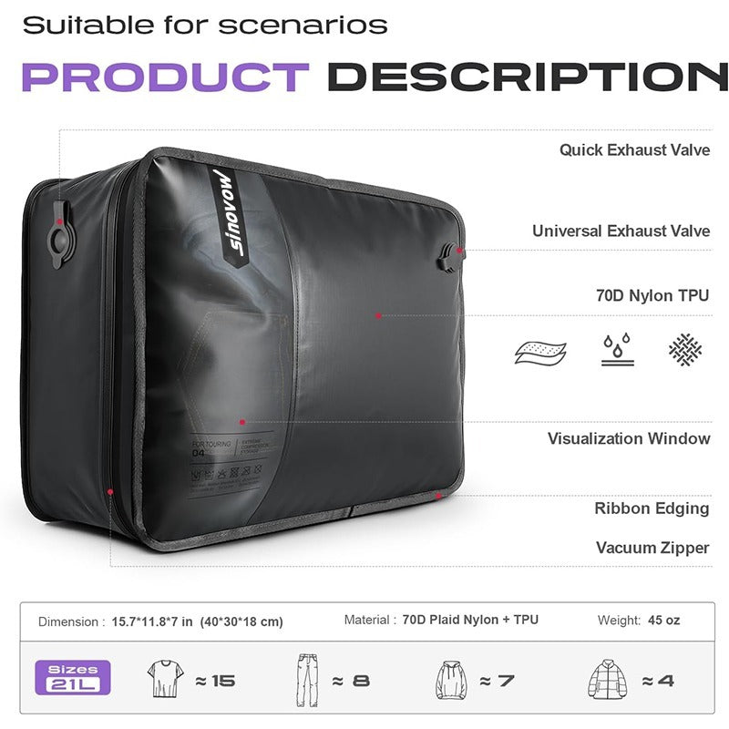 17L-Heritage Folding Storage Bag