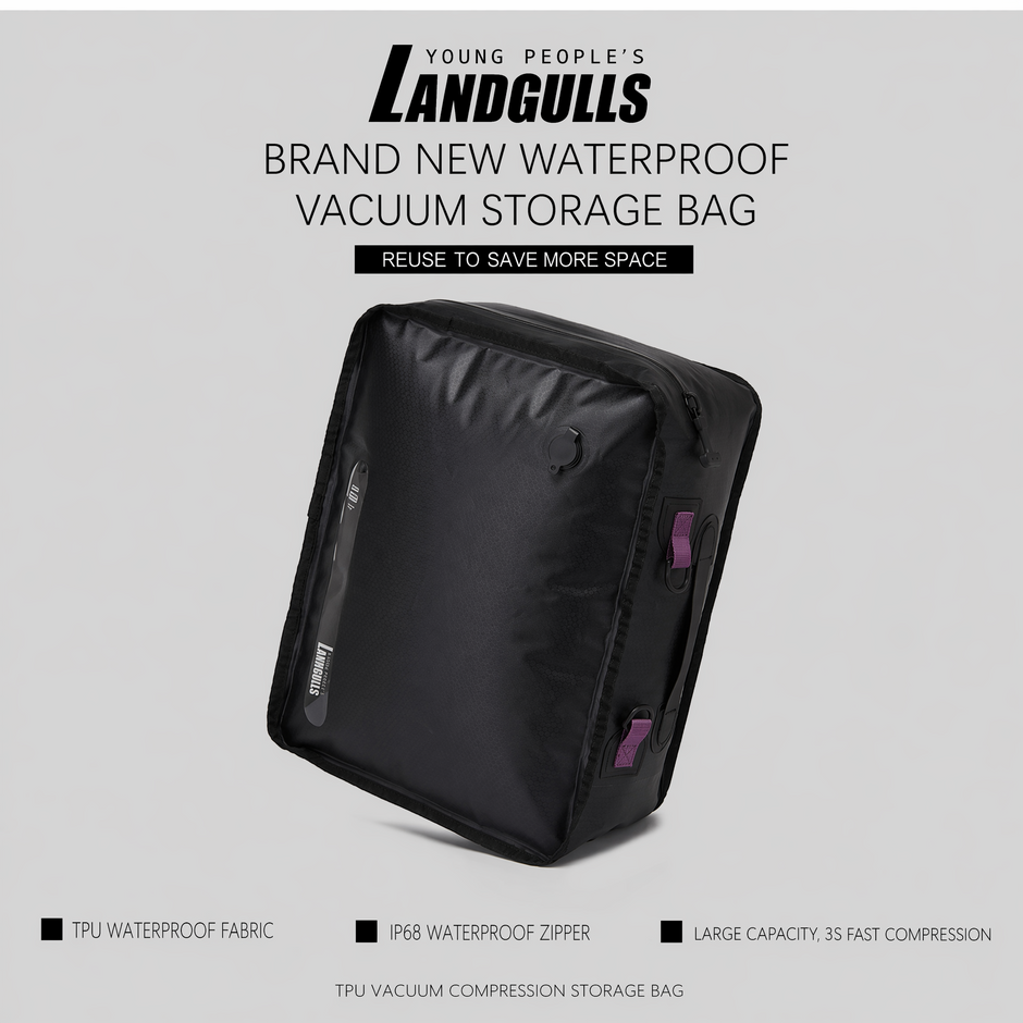 Travel Electric Vacuum Compression Bag — Luggage Organizer & Space Saver