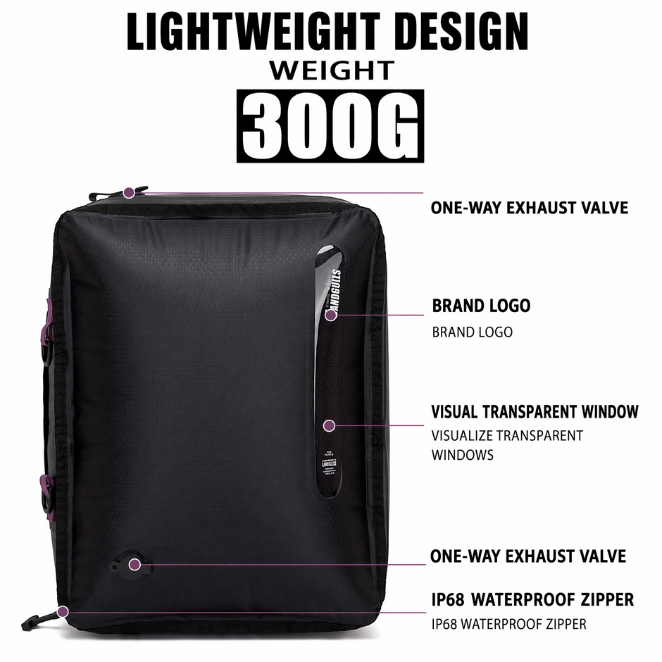 Travel Electric Vacuum Compression Bag — Luggage Organizer & Space Saver