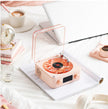 Creative Santa Claus Bluetooth Speaker Listening to Sea White Gift