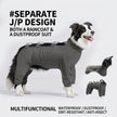 Waterproof Split-Style Dog Raincoat – Four-Legged Pet Jacket for All Seasons