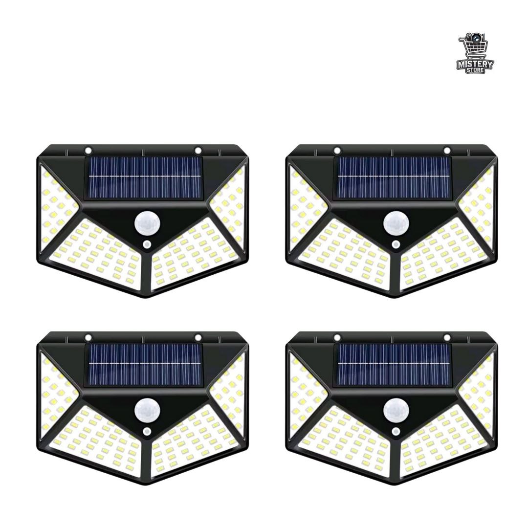 FOCUSOLAR 💡🌞 Focos Solares de 100 LEDS con sensor de movimiento