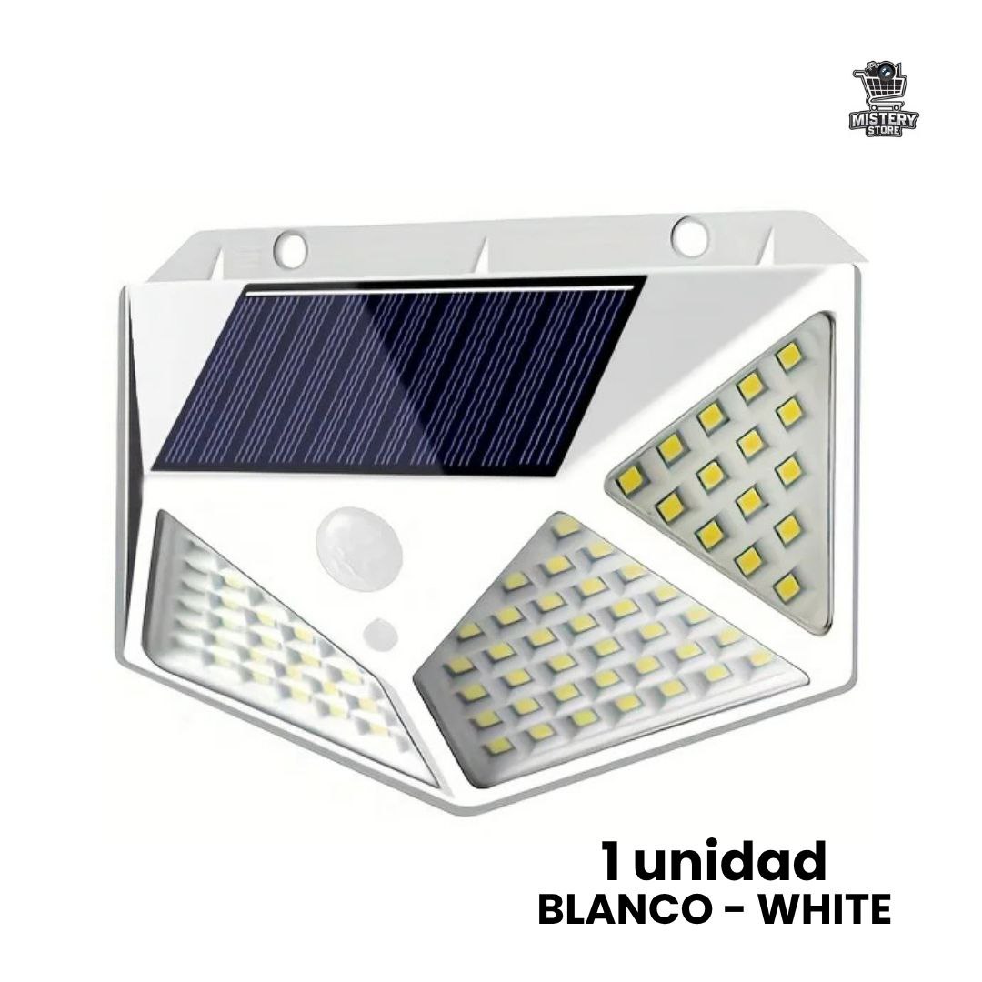 FOCUSOLAR 💡🌞 Focos Solares de 100 LEDS con sensor de movimiento