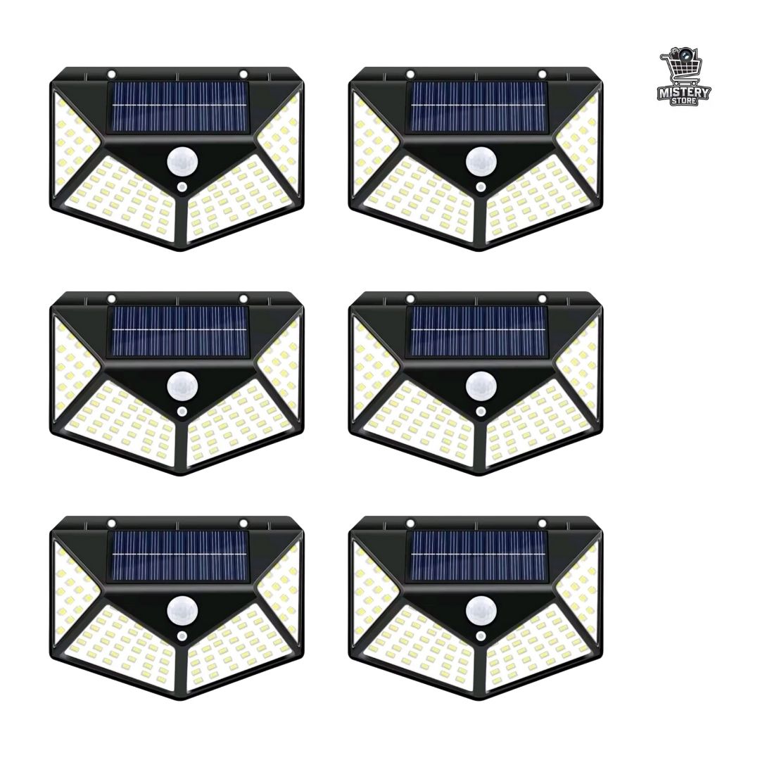 FOCUSOLAR 💡🌞 Focos Solares de 100 LEDS con sensor de movimiento