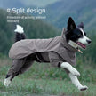Waterproof Split-Style Dog Raincoat – Four-Legged Pet Jacket for All Seasons