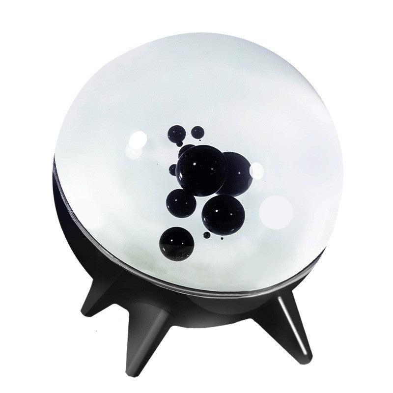 Ferrofluid Speaker Music Mate, Dancing Ferrofluid Sound Visualizer with Music Rhythm, Venom Magnet Liquid Toy, Desktop Decor