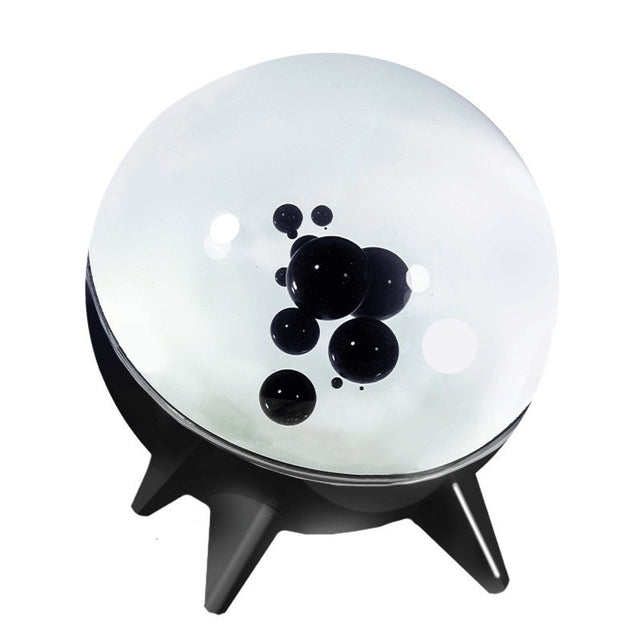 Ferrofluid Speaker Music Mate, Dancing Ferrofluid Sound Visualizer with Music Rhythm, Venom Magnet Liquid Toy, Desktop Decor