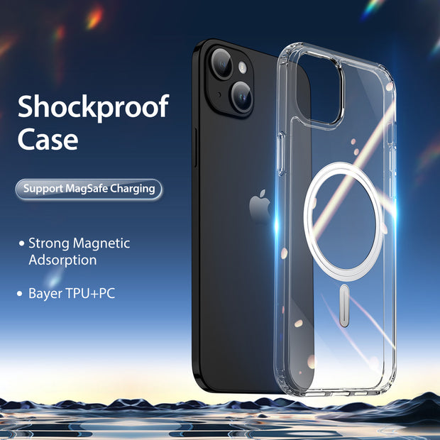 Clin Clear MagSafe iPhone Case — Anti-Yellowing Crystal Protection