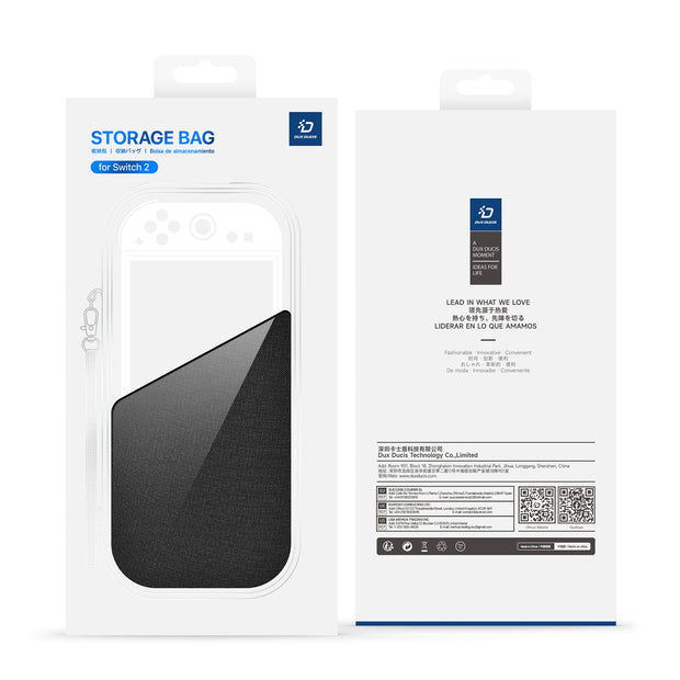 Switch 2 Storage Bag — Waterproof EVA Hard Shell Travel Case