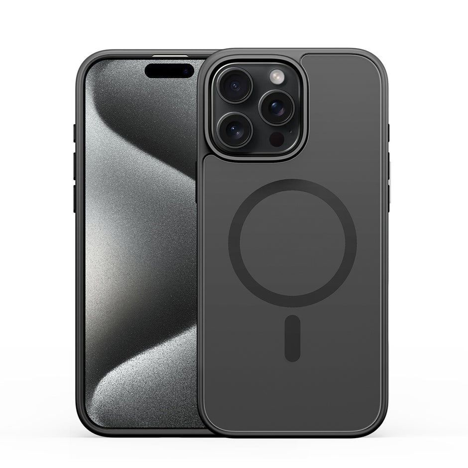 Yind Series MagSafe iPhone Case + Screen Protector — Shockproof Frosted Back