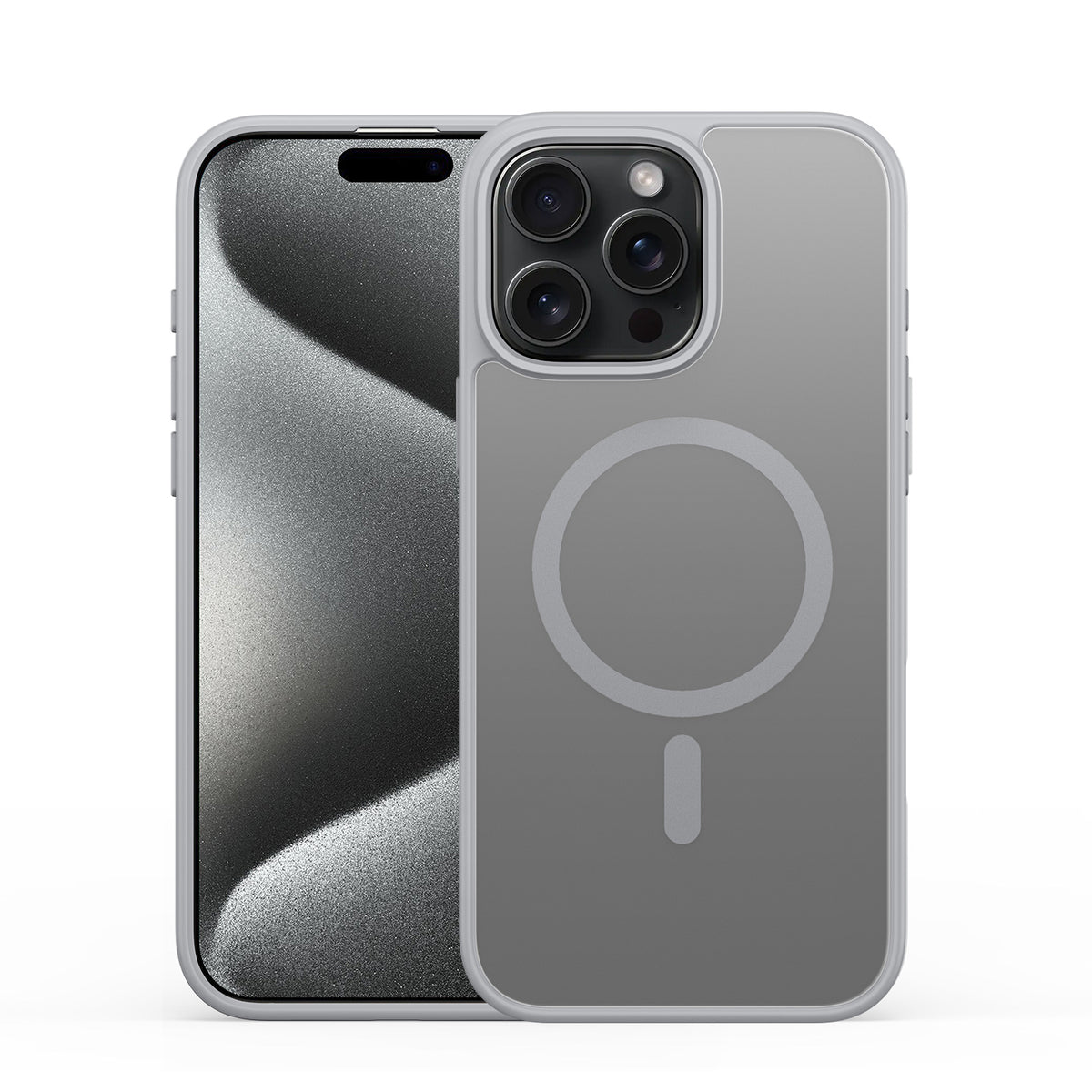 Yind Series MagSafe iPhone Case + Screen Protector — Shockproof Frosted Back