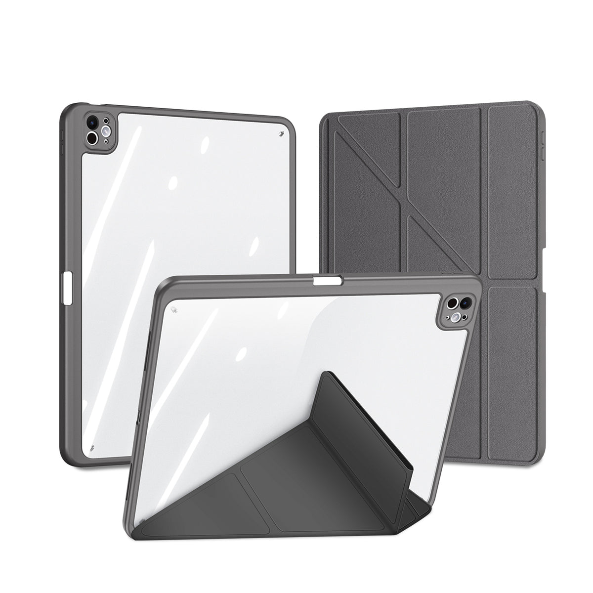 Dux Ducis iPad Case — Detachable Folio Stand with Apple Pencil Holder