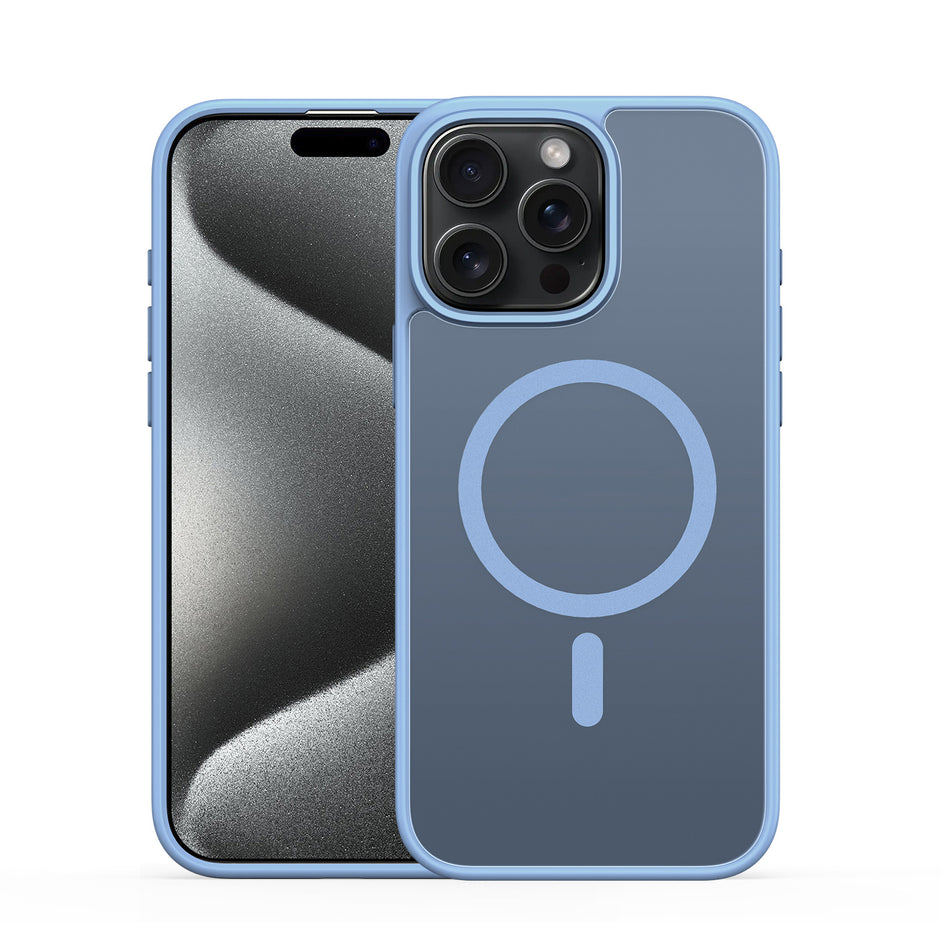 Yind Series MagSafe iPhone Case + Screen Protector — Shockproof Frosted Back