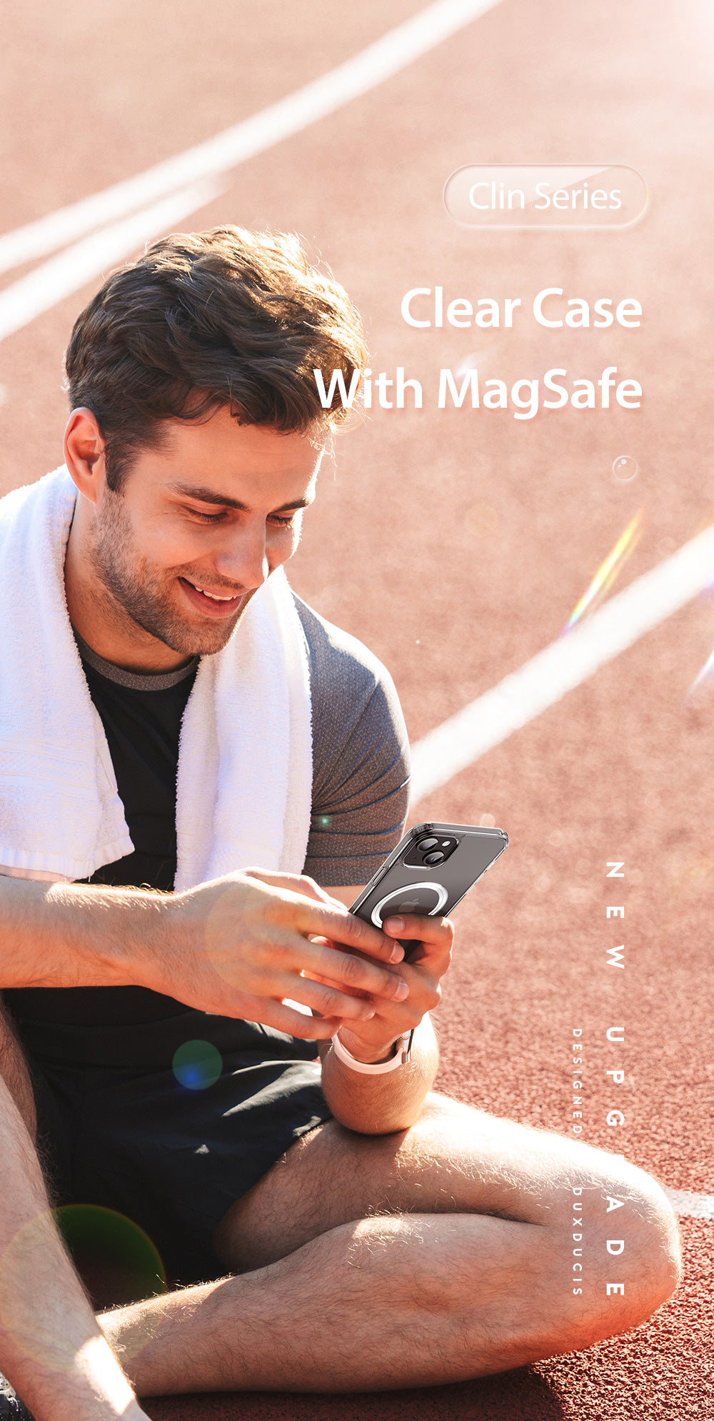 Clin Clear MagSafe iPhone Case — Anti-Yellowing Crystal Protection