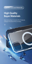 Clin Clear MagSafe iPhone Case — Anti-Yellowing Crystal Protection