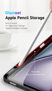 Dux Ducis iPad Case — Detachable Folio Stand with Apple Pencil Holder