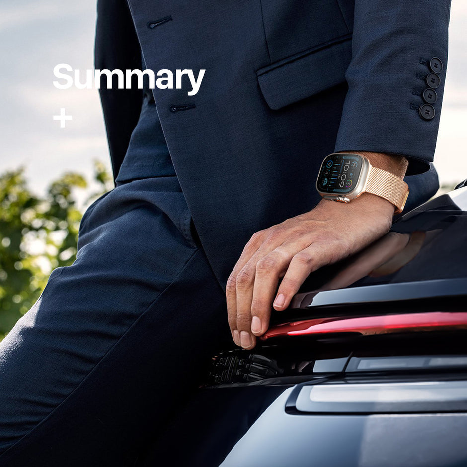 Milanese Air Series Apple Watch Strap — Stainless Steel Magnetic Band