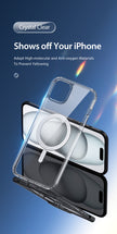 Clin Clear MagSafe iPhone Case — Anti-Yellowing Crystal Protection