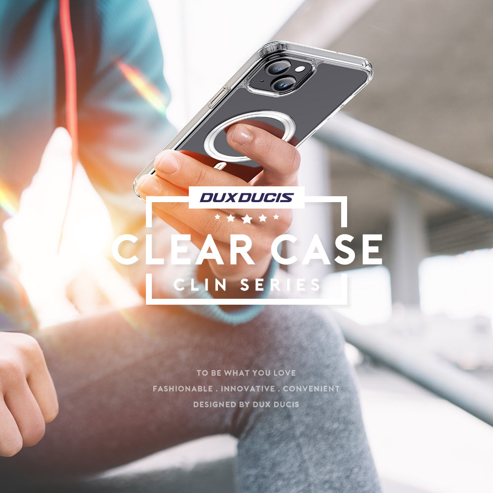 Clin Clear MagSafe iPhone Case — Anti-Yellowing Crystal Protection