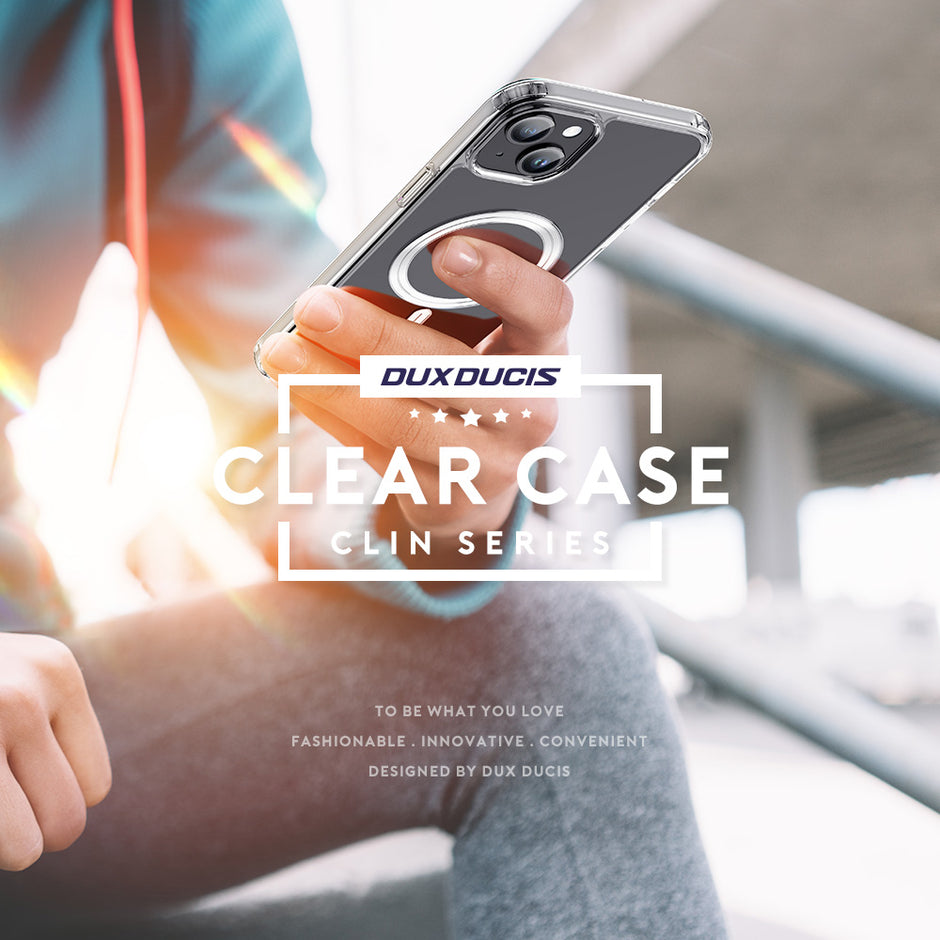 Clin Clear MagSafe iPhone Case — Anti-Yellowing Crystal Protection