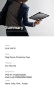 Dux Ducis iPad Case — Detachable Folio Stand with Apple Pencil Holder