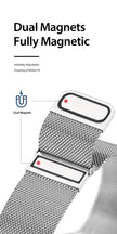 Milanese Air Series Apple Watch Strap — Stainless Steel Magnetic Band