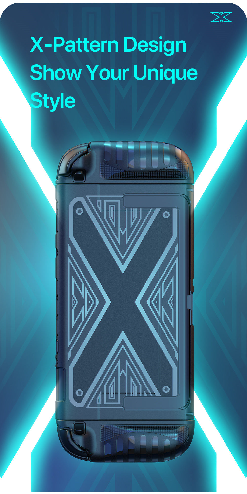 Switch 2 Protective Case + Screen Protector — Slim Armor with Kickstand