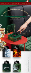 Creative Santa Claus Bluetooth Speaker Listening to Sea White Gift