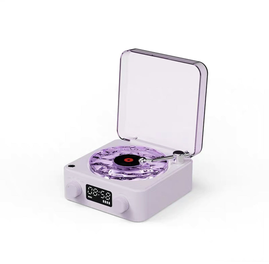 Creative Santa Claus Bluetooth Speaker Listening to Sea White Gift