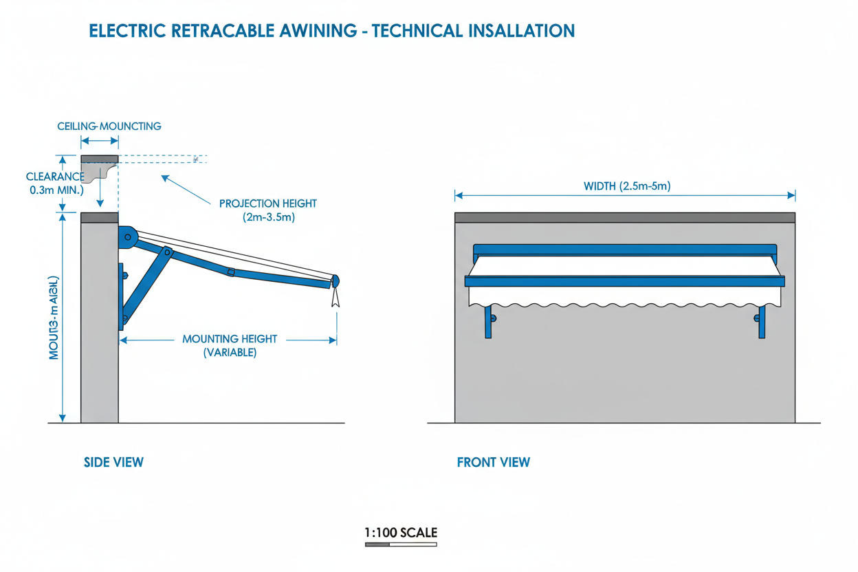 Installation Dimensions