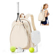 Pickleball Backpack — Fits 2 Paddles, Shoe Compartment & Wet Pocket, Lightweight Court Bag for Training & Match Day