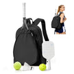 Pickleball Backpack — Fits 2 Paddles, Shoe Compartment & Wet Pocket, Lightweight Court Bag for Training & Match Day
